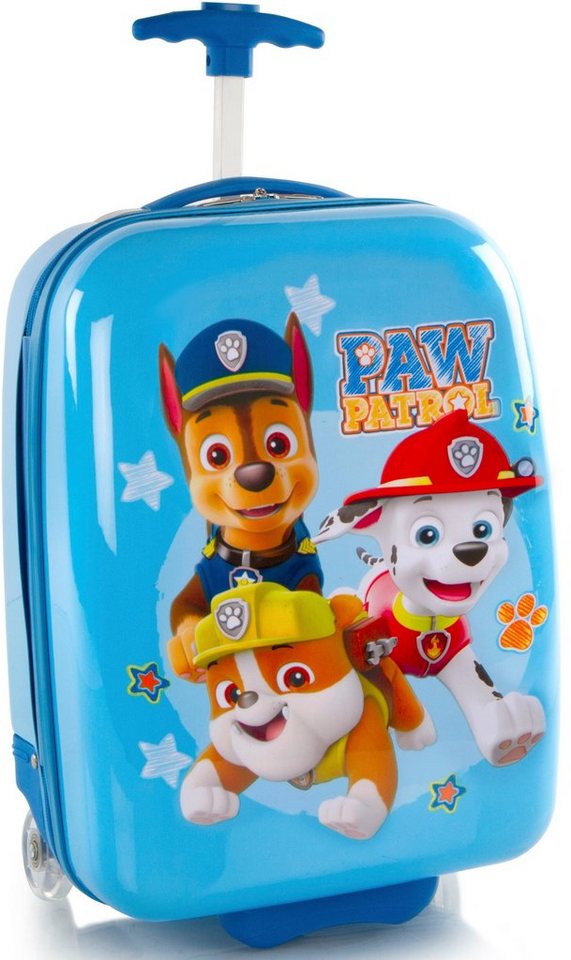 Heys Kinderkoffer Paw Patrol blau, 46 cm, 2 Rollen, Kindertrolley Kinderreisegepäck Handgepäck-Koffer von Heys