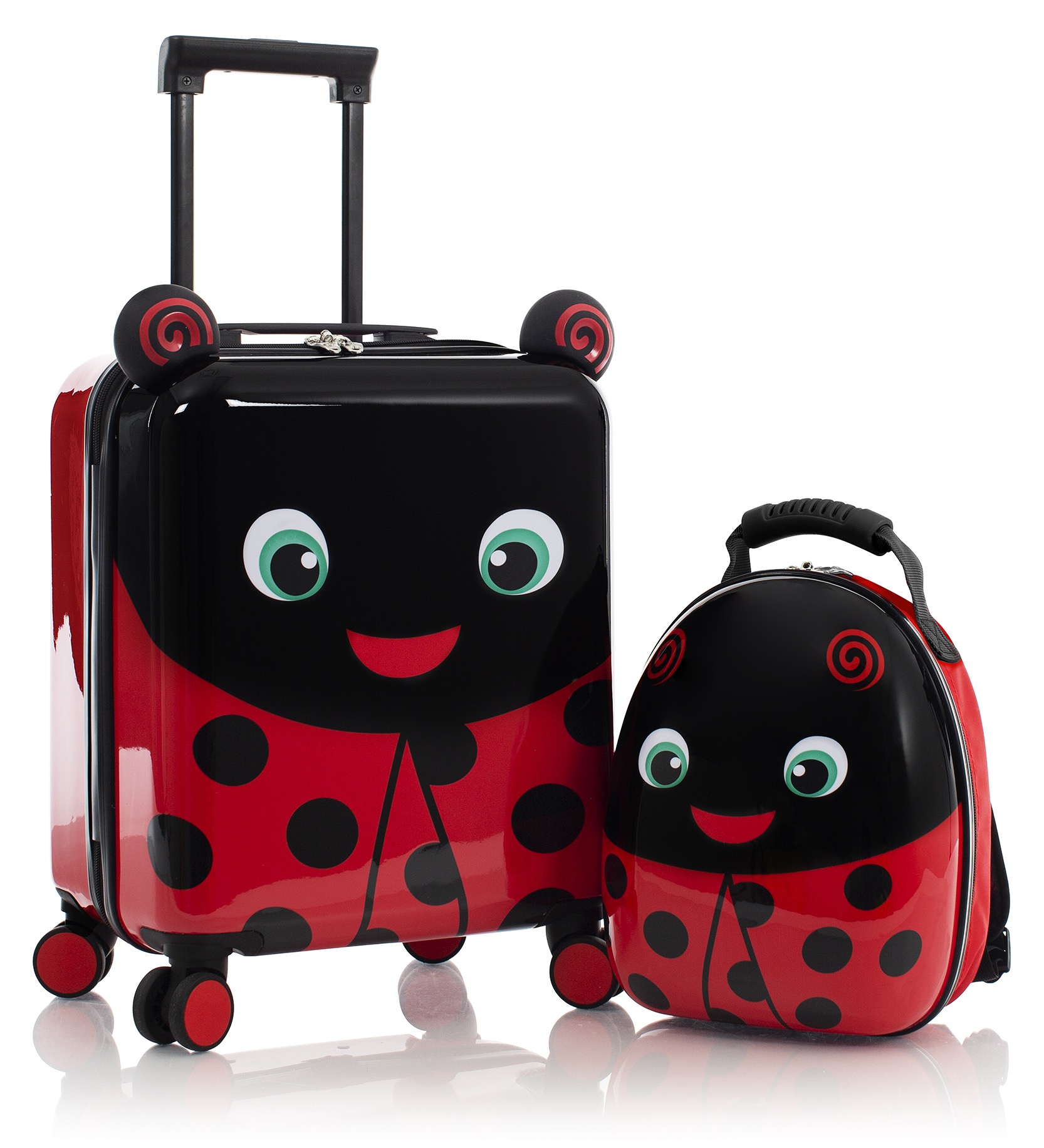 Heys Kofferset "Super Tots, 46 cm, Marienkäfer" Heys x Joachim Llambi Kindertrolley Kinder Reisegepäck von Heys