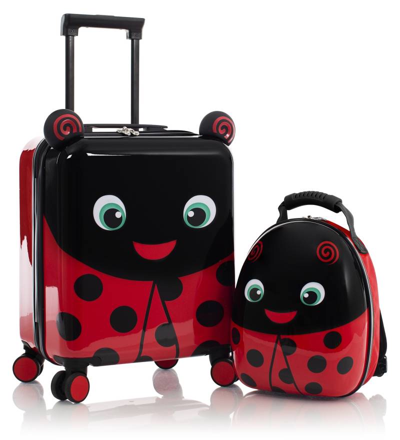 Heys Kofferset "Super Tots, 46 cm, Marienkäfer" Heys x Joachim Llambi Kindertrolley Kinder Reisegepäck von Heys