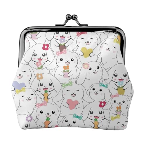 Animal Personalisierte Unisex bedruckte Münzgeldbörse – Premium Mikrofaser Leder Geldbörse mit Schnappverschluss von Hgbbdyyjj