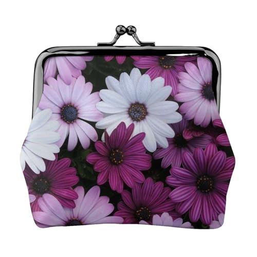 Blossom Flower Personalisierte Unisex Bedruckte Münzbörse - Premium Mikrofaser Leder Geldbörse mit Schnappverschluss von Hgbbdyyjj