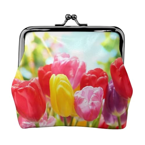 Bunte, personalisierte Unisex-Münzgeldbörse – Premium-Mikrofaser-Leder-Geldbörse mit Schnappverschluss von Hgbbdyyjj