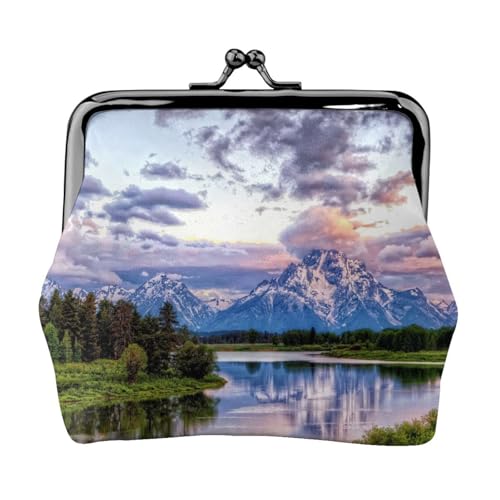 Grand Teton National Park Personalisierte Unisex Bedruckte Münzbörse – Premium Mikrofaser Leder Geldbörse mit Schnappverschluss Grand Teton National Park Personalisierte Unisex Bedruckte Münzbörse – Premium Mikrofaser Leder Geldbörse mit Schnappverschluss von Hgbbdyyjj