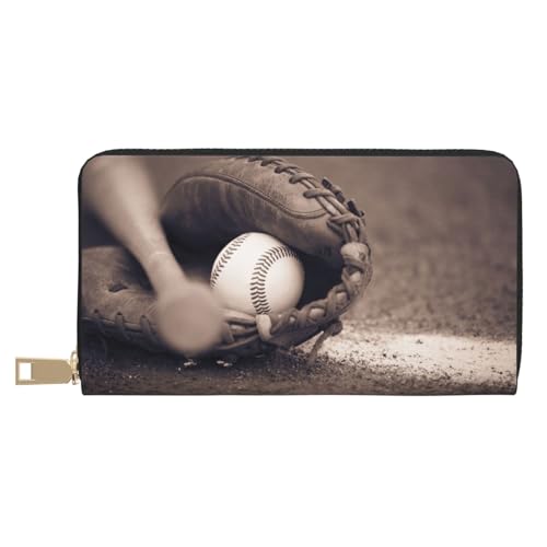 Hgbbdyyjj Baseball and Glove Premium Long Wallet for Men and Women - Zip Wallet in Pu Leather with 12 Card Slots and Coin Pocket Hgbbdyyjj Baseball and Glove Premium Long Wallet for Men and Women - Zip Wallet in Pu Leather with 12 Card Slots and Coin Pocket von Hgbbdyyjj