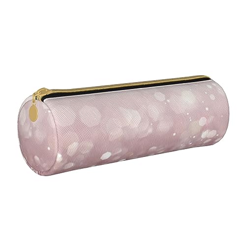 Hgbbdyyjj Bedruckte multifunktionale Aufbewahrungstasche mit großem Fassungsvermögen, rund, Leder, für Schreibwaren, weiß, Einheitsgröße, Taschen-Organizer von Hgbbdyyjj