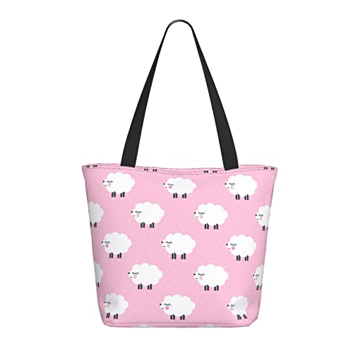 Hgbbdyyjj Extra große Tragetasche mit Reißverschluss, strapazierfähiges Polyester, Einkaufs- und Strandtasche mit versteckter Tasche von Hgbbdyyjj