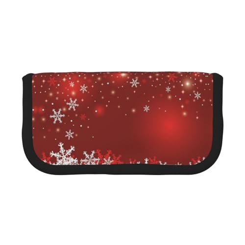 Hgbbdyyjj Extra großes Federmäppchen aus Segeltuch mit doppeltem Reißverschluss, Make-up- und Schreibwaren-Organizer-Tasche, Schwarz , Einheitsgröße, Taschen-Organizer von Hgbbdyyjj