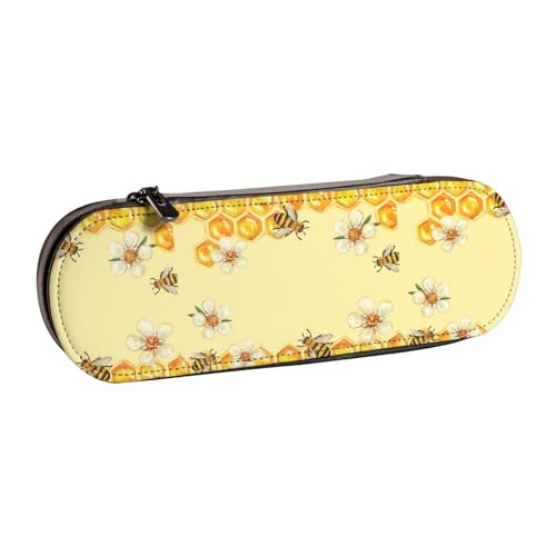 Hgbbdyyjj In Flower Personalisierbarer bedruckter multifunktionaler wasserdichter Stiftebeutel Kosmetiktasche mit Klappen-Design, Schwarz , Einheitsgröße, Taschen-Organizer von Hgbbdyyjj