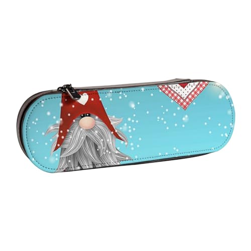 Hgbbdyyjj Kosmetiktasche mit traditionellem Weihnachts-Zwerg, personalisierbar, multifunktional, wasserdicht, mit Klappen-Design, Schwarz , Einheitsgröße, Taschen-Organizer von Hgbbdyyjj