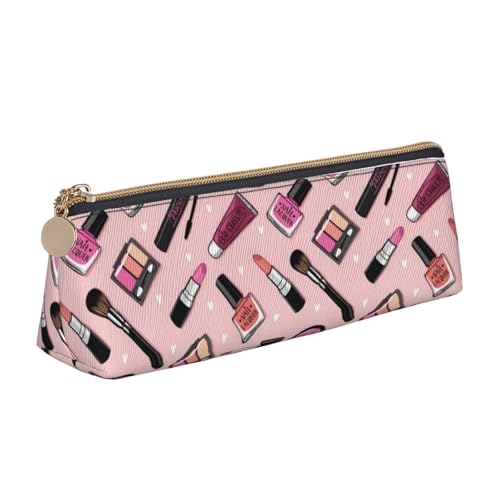 Hgbbdyyjj Moderne Kosmetiktasche für Mädchen, personalisierbar, multifunktional, großes Fassungsvermögen, dreieckig, Leder, Schreibwaren-Aufbewahrungstasche, weiß, Einheitsgröße, Taschen-Organizer Hgbbdyyjj Moderne Kosmetiktasche für Mädchen, personalisierbar, multifunktional, großes Fassungsvermögen, dreieckig, Leder, Schreibwaren-Aufbewahrungstasche, weiß, Einheitsgröße, Taschen-Organizer von Hgbbdyyjj