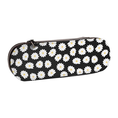 Hgbbdyyjj Multifunktionale, wasserdichte Kosmetiktasche mit Klappe, personalisierbar, Weiß, Schwarz , Einheitsgröße, Taschen-Organizer von Hgbbdyyjj