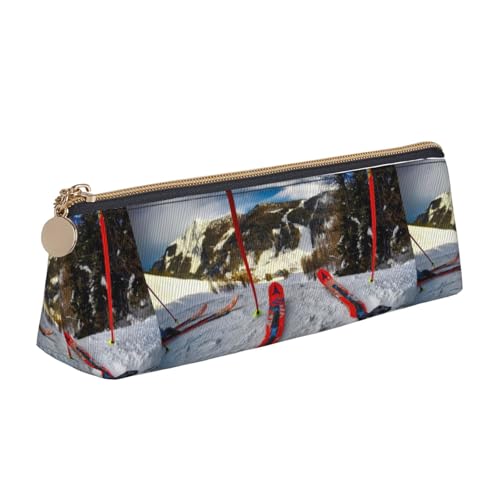 Hgbbdyyjj Multifunktionale Aufbewahrungstasche für Schreibwaren, Leder, mit großem Fassungsvermögen, personalisierbar, weiß, Einheitsgröße, Taschen-Organizer von Hgbbdyyjj