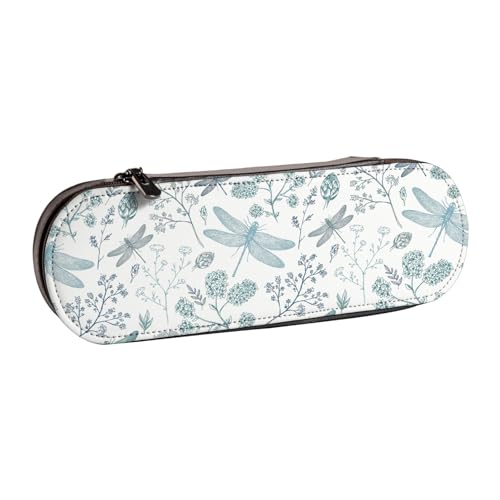 Hgbbdyyjj Multifunktionale Kosmetiktasche mit Libellen-Motiv, bedruckt, wasserdicht, mit Klappen-Design, Schwarz , Einheitsgröße, Taschen-Organizer von Hgbbdyyjj