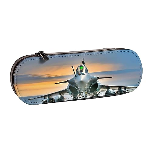 Hgbbdyyjj Multifunktionales Federmäppchen mit Klappe, personalisierbar, wasserdicht, mit Flugzeug, Schwarz , Einheitsgröße, Taschen-Organizer von Hgbbdyyjj