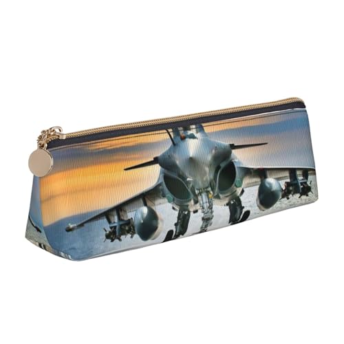 Hgbbdyyjj Multifunktions-Aufbewahrungstasche aus Leder mit großem Fassungsvermögen, dreieckig, Flugzeug, personalisierbar, weiß, Einheitsgröße, Taschen-Organizer von Hgbbdyyjj