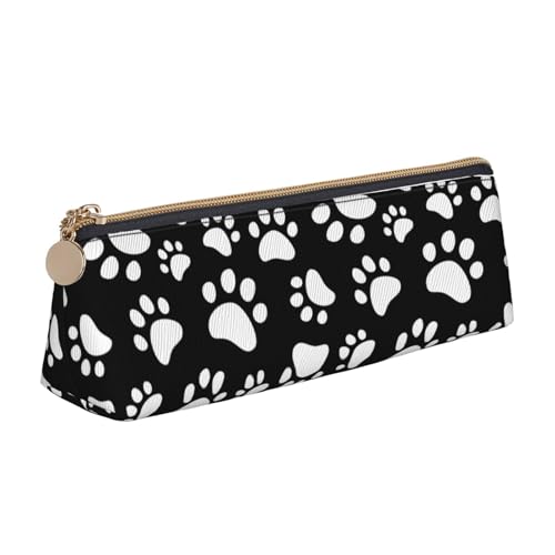 Hgbbdyyjj Multifunktions-Aufbewahrungstasche mit Bärenmotiv, dreieckig, Leder, personalisierbar, weiß, Einheitsgröße, Taschen-Organizer von Hgbbdyyjj