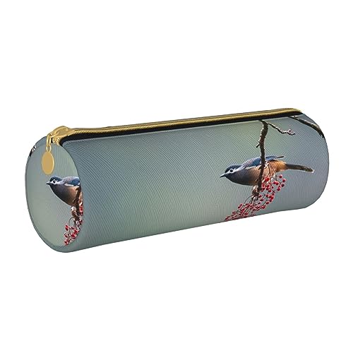 Hgbbdyyjj Personalisierbare, multifunktionale Aufbewahrungstasche aus Leder, mit großem Fassungsvermögen, Motiv: Vögel, weiß, Einheitsgröße, Taschen-Organizer von Hgbbdyyjj