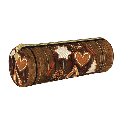 Hgbbdyyjj Personalisierbare, multifunktionale Aufbewahrungstasche mit großem Fassungsvermögen, rund, Leder, für Schreibwaren, weiß, Einheitsgröße, Taschen-Organizer von Hgbbdyyjj