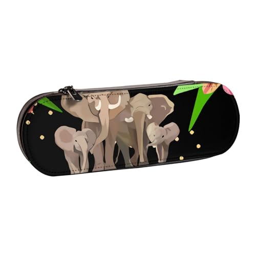 Hgbbdyyjj Personalisierbarer bedruckter multifunktionaler wasserdichter Stiftebeutel Kosmetiktasche mit Klappen-Design, Schwarz , Einheitsgröße, Taschen-Organizer von Hgbbdyyjj