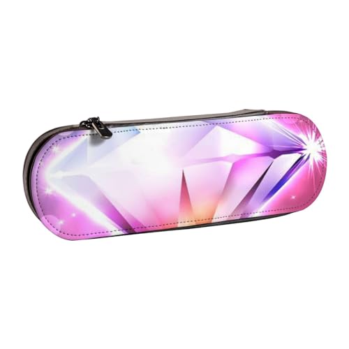 Hgbbdyyjj Pretty Diamond Personalisierbarer bedruckter multifunktionaler wasserdichter Stiftebeutel Kosmetiktasche mit Klappen-Design, Schwarz , Einheitsgröße, Taschen-Organizer von Hgbbdyyjj