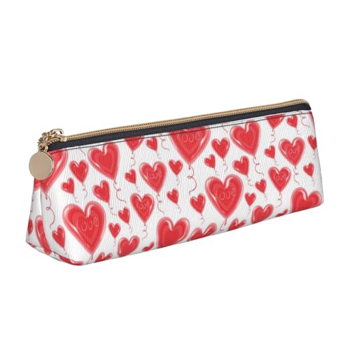 Hgbbdyyjj Romantische, personalisierbare, multifunktionale Aufbewahrungstasche aus Leder mit großem Fassungsvermögen, dreieckig, weiß, Einheitsgröße, Taschen-Organizer von Hgbbdyyjj