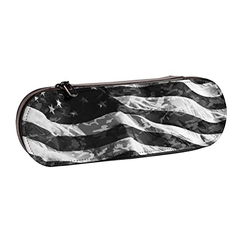 Hgbbdyyjj Stifteetui mit Flaggenmotiv, multifunktional, wasserdicht, Kosmetiktasche mit Klappen-Design, Schwarz , Einheitsgröße, Taschen-Organizer von Hgbbdyyjj