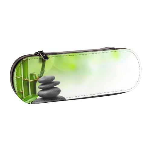 Hgbbdyyjj Stone Personalisierbares multifunktionales wasserdichtes Stifteetui Kosmetiktasche mit Klappen-Design, Schwarz , Einheitsgröße, Taschen-Organizer von Hgbbdyyjj