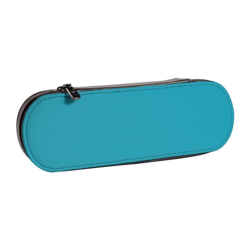 Hgbbdyyjj Turquoisegreen Personalisierte bedruckte multifunktionale wasserdichte Stifttasche Kosmetiktasche mit Klappen-Design, Schwarz , Einheitsgröße, Taschen-Organizer von Hgbbdyyjj