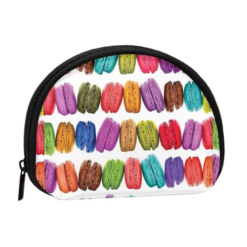 Macaron Biscuit Flavored Pastries Mini Shell Coin Purse - Compact Zippered Wallet for Coins, Keys & Small Items Macaron Biscuit Flavored Pastries Mini Shell Coin Purse - Compact Zippered Wallet for Coins, Keys & Small Items von Hgbbdyyjj