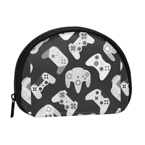 Mini-Geldbörse mit Game-Controller, kompakte Geldbörse mit Reißverschluss für Münzen, Schlüssel und kleine Gegenstände von Hgbbdyyjj