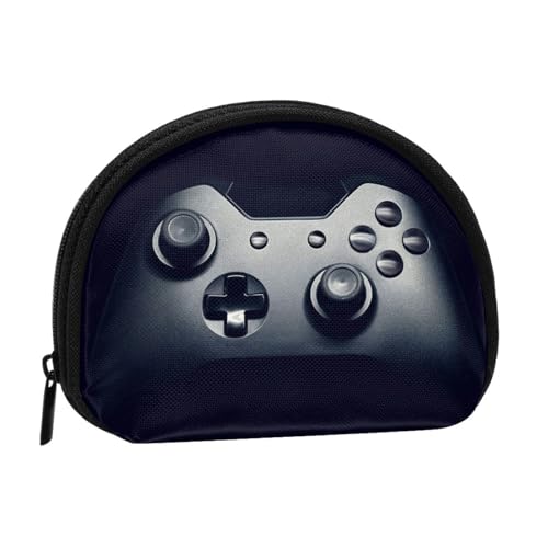 Mini-Geldbörse mit Gaming-Controller-Motiv, kompakte Geldbörse mit Reißverschluss für Münzen, Schlüssel und kleine Gegenstände von Hgbbdyyjj
