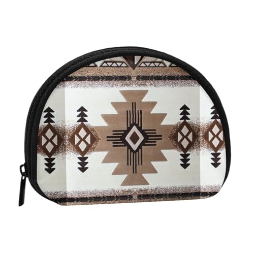 Native Mini Shell Münzbörse – kompakte Geldbörse mit Reißverschluss für Münzen, Schlüssel und kleine Gegenstände von Hgbbdyyjj