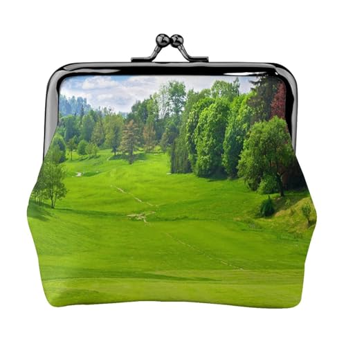 Vancouver Golfplatz Personalisierte Unisex Bedruckte Münzbörse - Premium Mikrofaser Leder Geldbörse mit Schnappverschluss von Hgbbdyyjj