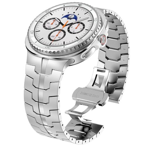 Hgsxst Metallarmbänder für Samsung Galaxy Watch 8 Armband 40mm 44mm/8 Classic 46mm,No Gap Business Edelstahlarmband Metall Ersatzarmband Armbänder für Samsung Watch 8 Armband 40 44 mm Hgsxst Metallarmbänder für Samsung Galaxy Watch 8 Armband 40mm 44mm/8 Classic 46mm,No Gap Business Edelstahlarmband Metall Ersatzarmband Armbänder für Samsung Watch 8 Armband 40 44 mm von Hgsxst