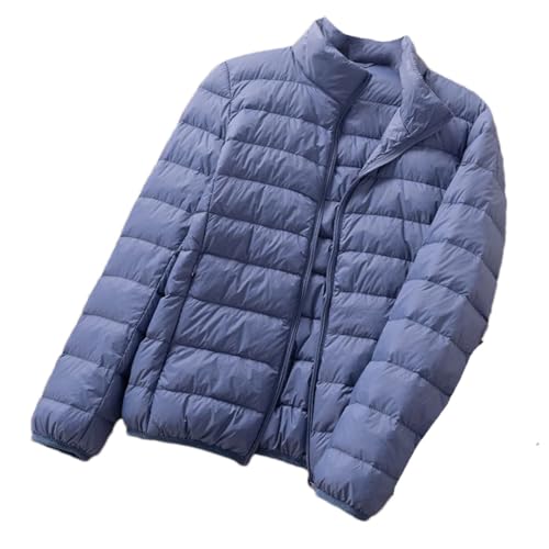 Hgvcfcv 12 Farben Frühling Winter Damen Mantel Koreanisch Casual Leichte Puffer Jacke Weiblich Kurze Parkerjacke Daunenjacke Damen, Haze Blue, 38 Hgvcfcv 12 Farben Frühling Winter Damen Mantel Koreanisch Casual Leichte Puffer Jacke Weiblich Kurze Parkerjacke Daunenjacke Damen, Haze Blue, 38 von Hgvcfcv