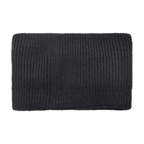 Hgvcfcv Damen Sport Mode Haarband Gestrickt Breit Stirnband Kaschmir Elastisch Schwarz Stirnband Damen Hijab Winter von Hgvcfcv