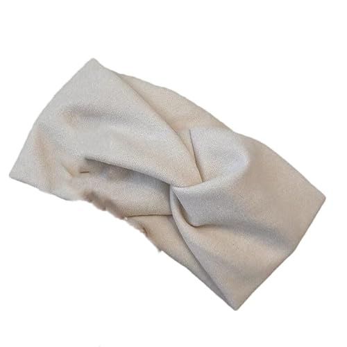 Hgvcfcv Herbst Und Winter Breite Stirnband Frauen Mädchen Einfarbig Stirnband Mode frauen Elastische Yoga Hijab Bandage von Hgvcfcv