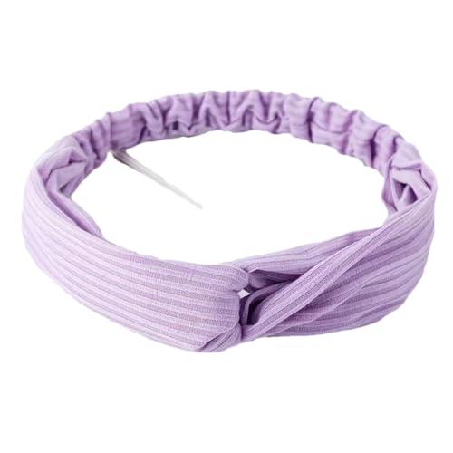 Hgvcfcv Retro-Stirnband, weich, einfarbig, elastisches Stirnband, Damen, Sport-Stirnband, geeignet für Yoga, Fitness von Hgvcfcv