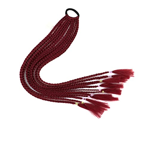 Pferdeschwanz Haarteil Synthetische Gummibänder Zopf-Pferdeschwanz-Verlängerungen, 60 cm bunte geflochtene Pferdeschwanz-Haarteile, 12-teiliges Haarverlängerungs-Zubehör for Mädchen und Frauen Pferdes Pferdeschwanz Haarteil Synthetische Gummibänder Zopf-Pferdeschwanz-Verlängerungen, 60 cm bunte geflochtene Pferdeschwanz-Haarteile, 12-teiliges Haarverlängerungs-Zubehör for Mädchen und Frauen Pferdes von Hhmmei2024-23