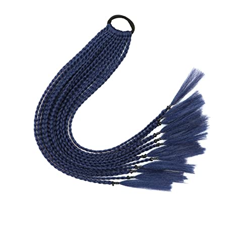 Pferdeschwanz Haarteil Synthetische Gummibänder Zopf-Pferdeschwanz-Verlängerungen, 60 cm bunte geflochtene Pferdeschwanz-Haarteile, 12-teiliges Haarverlängerungs-Zubehör for Mädchen und Frauen Pferdes Pferdeschwanz Haarteil Synthetische Gummibänder Zopf-Pferdeschwanz-Verlängerungen, 60 cm bunte geflochtene Pferdeschwanz-Haarteile, 12-teiliges Haarverlängerungs-Zubehör for Mädchen und Frauen Pferdes von Hhmmei2024-23