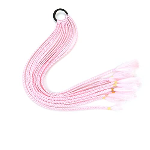 Pferdeschwanz Haarteil Synthetische Gummibänder Zopf-Pferdeschwanz-Verlängerungen, 60 cm bunte geflochtene Pferdeschwanz-Haarteile, 12-teiliges Haarverlängerungs-Zubehör for Mädchen und Frauen Pferdes Pferdeschwanz Haarteil Synthetische Gummibänder Zopf-Pferdeschwanz-Verlängerungen, 60 cm bunte geflochtene Pferdeschwanz-Haarteile, 12-teiliges Haarverlängerungs-Zubehör for Mädchen und Frauen Pferdes von Hhmmei2024-23