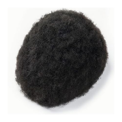 Toupet für Herren 10 * 8 haar Ersatz System for Männer Volle Spitze Haar Teile Haar Prothese Haar Einheiten Basis 4mm Afro Curl Männer Toupet Perücke Männer von Hhmmei2024-23