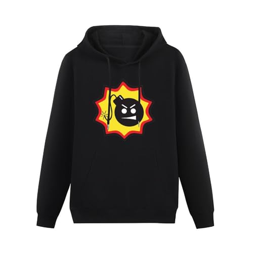 Serious Sam Video Game Logo Mens Funny Unisex Sweatshirts Graphic Print Hooded Black Sweater XXL von Hhuddv