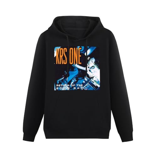 Hi CHIOKEN KRS One Return of The Boom Bap Album Cover 1993 Unisex Hoodies Man's Fashion Cotton Black Sweatshirts Clothes XXL von Hi CHIOKEN