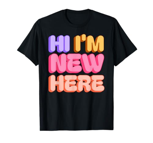 Hi I'm New Here Baby Kleinkind Outfit T-Shirt Hi I'm New Here Baby Kleinkind Outfit T-Shirt von Hi I’m New Here Baby Toddler Design