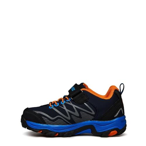 Hi-Tec Blackout Low JR Walking-Schuh, Marineblau, Orange, 37 EU von Hi-Tec