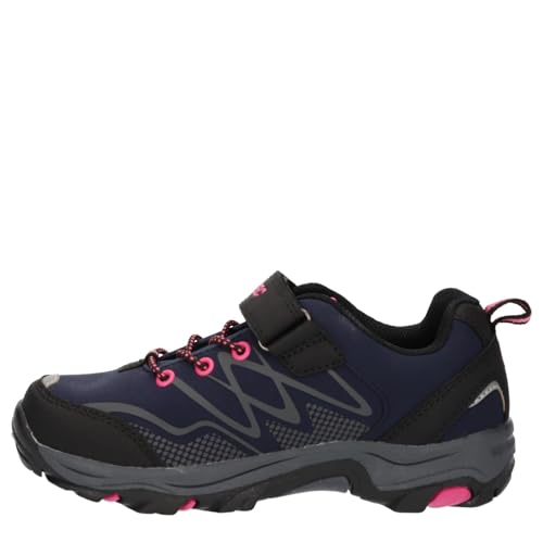 Hi-Tec Blackout Low JRG Walking-Schuh, Marineblau, Magenta, 33 EU von Hi-Tec