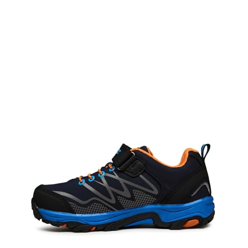 Hi-Tec Blackout Low Jr Walking-Schuh, Marineblau Orange Seeblau, 39 EU von Hi-Tec