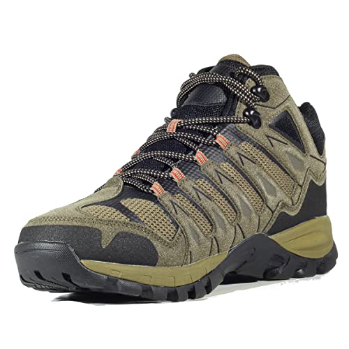 HI-TEC CORZO MID/TORCA MID, Wanderstiefel für Herren, wasserdichte und atmungsaktive Dri-Tec®-Membran, Taupe (Dark Taupe Desert Pureed), 43 EU von Hi-Tec