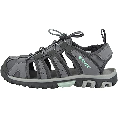 Hi-Tec Damen Cove Geschlossene Sandalen, Grau Grau Kohle Sprout 91, 41 EU von Hi-Tec